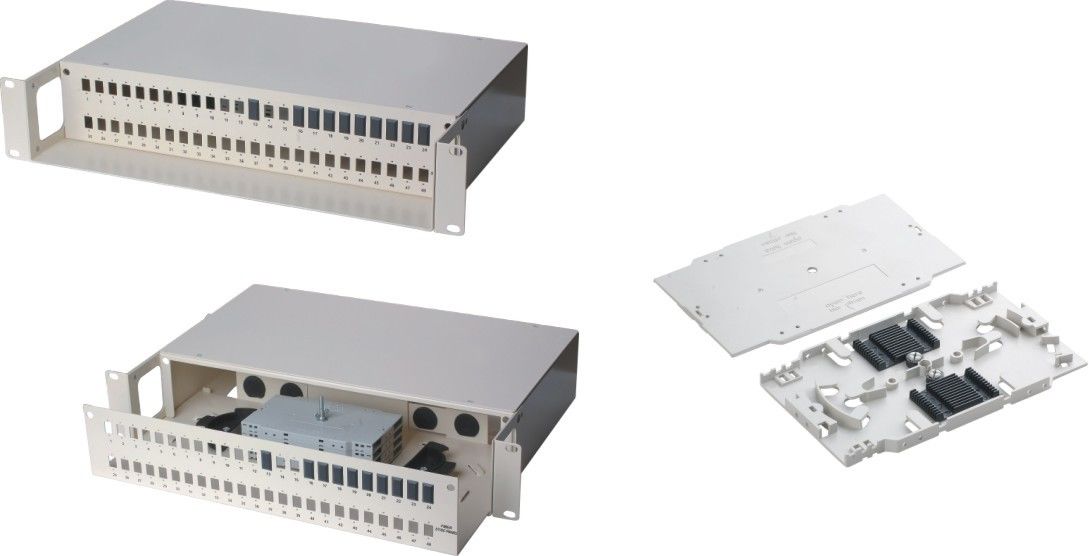 แพนเลอร์ปาทช์ไฟเบอร์ออปติกสําหรับโครงการ FTTH และ FTTC ด้วยราคาที่ดี YH08