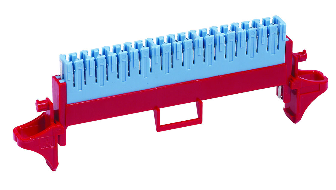โทรศัพท์สายฐาน 100 คู่ 110 ปลาย Block Patch Panel สําหรับการสื่อสารเครือข่าย YH7036