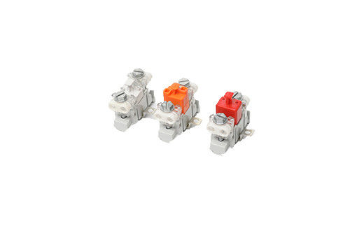 เทอร์มินัล Drop Wire Subscriber Connector เพียงแค่ใช้ Clamping Guide Rail ด้านในกล่องกระจาย