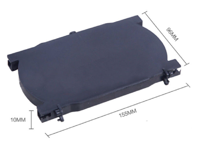 Upturned Stackable Fiber Splice Tray 12 24 แกนวัสดุเหล็กแผ่นรีดเย็น YH1027